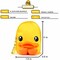 B.Duck Kids Backpack,Girls 3D Cartoon Book Bag Cute Travel Casual Yellow Schoolbag Kindergarten